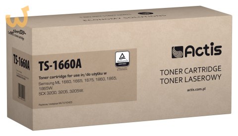 Actis TS-1660A Toner (zamiennik Samsung MLT-D1042S; Standard; 1500 stron; czarny) Actis TS-1660A Toner (zamiennik Samsung MLT-D1042S; Standard; 1500 stron; czarny)