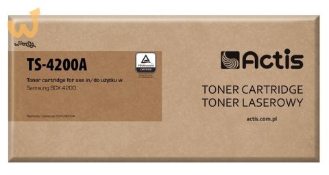 Actis TS-4200A Toner (zamiennik Samsung SCX-D4200A; Standard; 3000 stron; czarny) Actis TS-4200A Toner (zamiennik Samsung SCX-D4200A; Standard; 3000 stron; czarny)