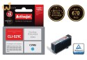 Activejet ACC-521CN Tusz (zamiennik Canon CLI-521C; Supreme; 10 ml; niebieski)