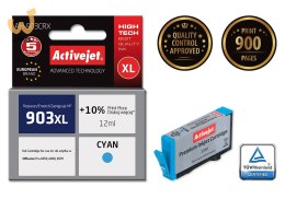 Activejet AH-903CRX Tusz (zamiennik HP 903XL T6M03AE; Premium; 12 ml; niebieski)
