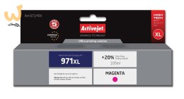 Activejet AH-971MRX Tusz (zamiennik HP 971XL CN627AE; Premium; 100 ml; czerwony)