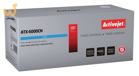 Activejet ATX-6000CN Toner (zamiennik Xerox 106R01631; Supreme; 1000 stron; niebieski) Activejet ATX-6000CN Toner (zamiennik Xerox 106R01631; Supreme; 1000 stron; niebieski)