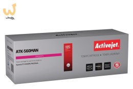 Activejet ATK-560MAN Toner (zamiennik Kyocera TK-560M; Premium; 10000 stron; czerwony)