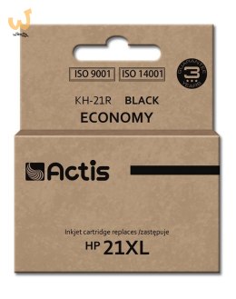 Actis KH-21R Tusz (zamiennik HP 21XL C9351A; Standard; 20 ml; czarny)