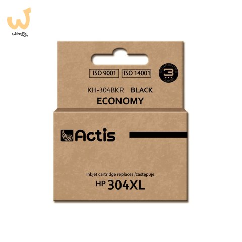 Actis KH-304BKR Tusz (zamiennik HP 304XL N9K08AE; Premium; 20 ml; czarny) Actis KH-304BKR Tusz (zamiennik HP 304XL N9K08AE; Premium; 20 ml; czarny)