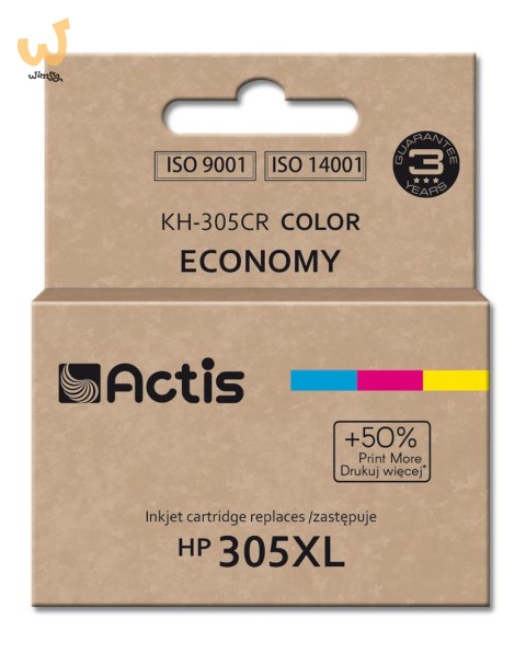 Actis KH-305CR Tusz do drukarki HP; Zamiennik 3YM63AE; Standard; 18 ml; kolor Actis KH-305CR Tusz do drukarki HP; Zamiennik 3YM63AE; Standard; 18 ml; kolor