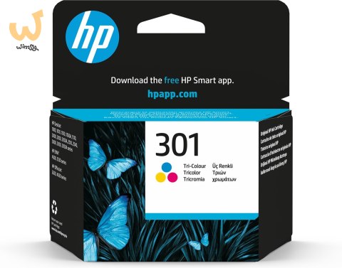Tusz HP kolor HP 301, HP301=CH562EE, 165 str.,3 ml