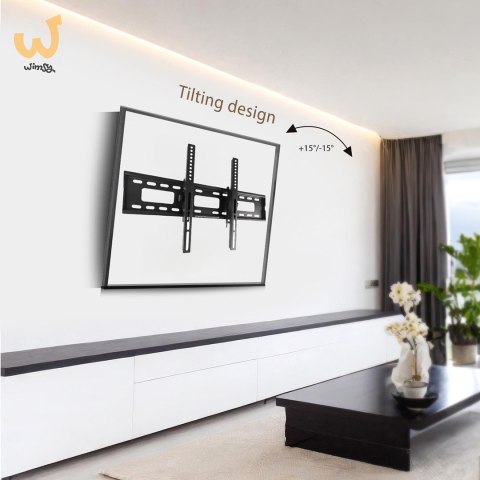 MACLEAN UCHWYT DO TV MAX VESA 600X400, 32-90", 80KG, REG. ODCHYLENIA +15°~-15° MC-421 MACLEAN UCHWYT DO TV MAX VESA 600X400, 32-90", 80KG, REG. ODCHYLENIA +15°~-15° MC-421