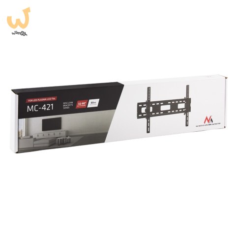 MACLEAN UCHWYT DO TV MAX VESA 600X400, 32-90", 80KG, REG. ODCHYLENIA +15°~-15° MC-421 MACLEAN UCHWYT DO TV MAX VESA 600X400, 32-90", 80KG, REG. ODCHYLENIA +15°~-15° MC-421