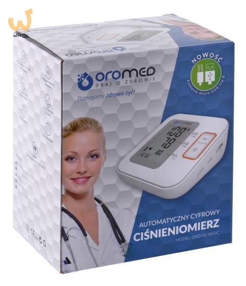 Ciśnieniomierz naramienny OROMED ORO-N2 BASIC Ciśnieniomierz naramienny OROMED ORO-N2 BASIC