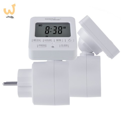 GREENBLUE WŁĄCZNIK CZASOWY- TIMER CYFROWY MAX. OBCIĄŻENIE 16A, IP20 GB605 E GREENBLUE WŁĄCZNIK CZASOWY- TIMER CYFROWY MAX. OBCIĄŻENIE 16A, IP20 GB605 E