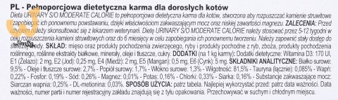 ROYAL CANIN Urinary Moderate Calorie - saszetka 12x85g ROYAL CANIN Urinary Moderate Calorie - saszetka 12x85g