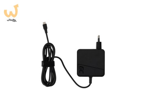 GREEN CELL ZASILACZ / ŁADOWARKA USB-C 65W 5V-9V-12V-15V/3A, 20V/3.25A POWER DELIVERY (AD134PV2) GREEN CELL ZASILACZ / ŁADOWARKA USB-C 65W 5V-9V-12V-15V/3A, 20V/3.25A POWER DELIVERY (AD134PV2)