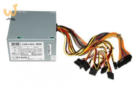 Zasilacz IBOX CUBE II 500W 12 CM FAN ZIC2500W12CMFA Zasilacz IBOX CUBE II 500W 12 CM FAN ZIC2500W12CMFA