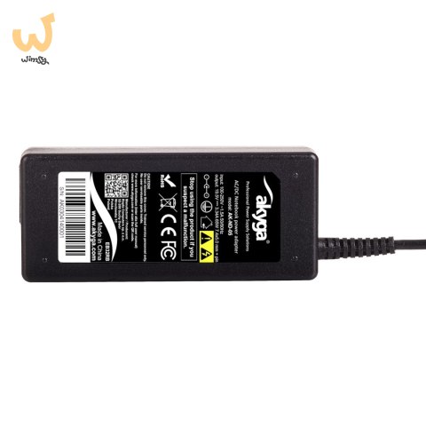 Zasilacz sieciowy Akyga AK-ND-05 do notebooka DELL (19,5 V; 3,34 A; 65W; 7.4 mm x 5 mm) Zasilacz sieciowy Akyga AK-ND-05 do notebooka DELL (19,5 V; 3,34 A; 65W; 7.4 mm x 5 mm)