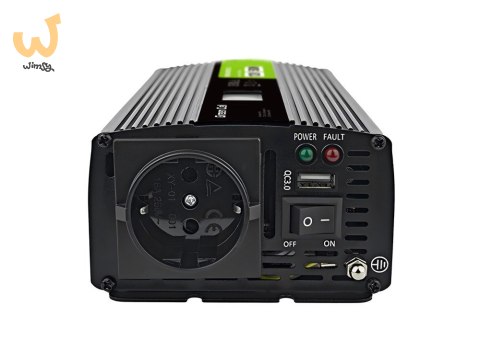 GREEN CELL PRZETWORNICA LCD 12V/230V 500W/1000W CZYSTY SINUS INVGC12P500LCD GREEN CELL PRZETWORNICA LCD 12V/230V 500W/1000W CZYSTY SINUS INVGC12P500LCD