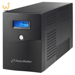 POWER WALKER UPS LINE-IN VI 3000 SCL (4X SCHUKO 230V, RJ11/45 IN/OUT, USB, LCD)