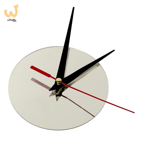 Zegar Ścienny naklejany DIY regulowany rzymski srebrny 130cm Zegar Ścienny naklejany DIY regulowany rzymski srebrny 130cm