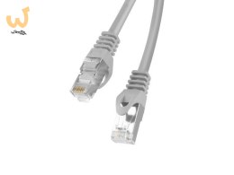 LANBERG PATCHCORD KAT.6 FTP 0.25M SZARY FLUKE PASSED