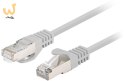 LANBERG PATCHCORD KAT.6 FTP 0.25M SZARY FLUKE PASSED