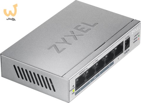 Switch Zyxel GS1005-HP 5p PoE (PoE+: 4) 60W Unmanaged Gigabit Switch Zyxel GS1005-HP 5p PoE (PoE+: 4) 60W Unmanaged Gigabit