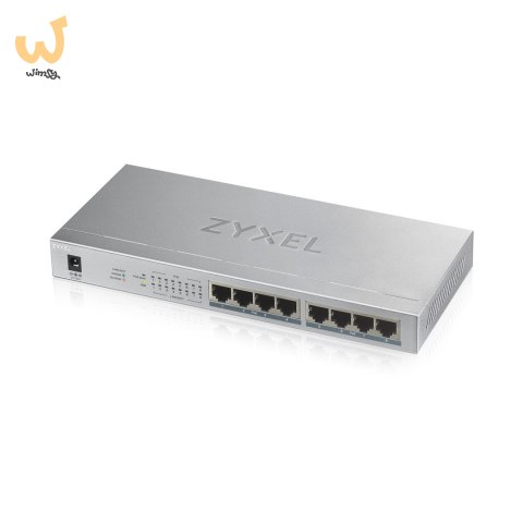 Switch Zyxel GS1008-HP 8p PoE (PoE+: 8) 60W Unmanaged Gigabit Switch Zyxel GS1008-HP 8p PoE (PoE+: 8) 60W Unmanaged Gigabit
