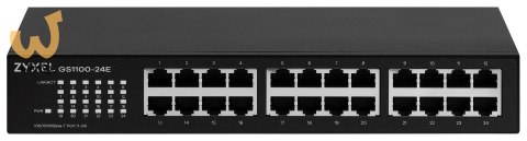 Switch Zyxel GS1100-24E 24p Unmanaged Gigabit Switch Zyxel GS1100-24E 24p Unmanaged Gigabit