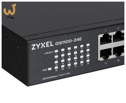 Switch Zyxel GS1100-24E 24p Unmanaged Gigabit Switch Zyxel GS1100-24E 24p Unmanaged Gigabit