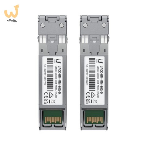 Wkładka SFP+ Ubiquiti 10 Gbps Multi-Mode Optical Module 2-pack Wkładka SFP+ Ubiquiti 10 Gbps Multi-Mode Optical Module 2-pack
