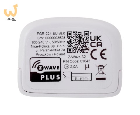 Sterownik Rolet Fibaro FGR-224 (następca FGR-223) Sterownik Rolet Fibaro FGR-224 (następca FGR-223)