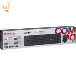 DEFENDER MYSZ I KLAWIATURA LIMA C-993 RF