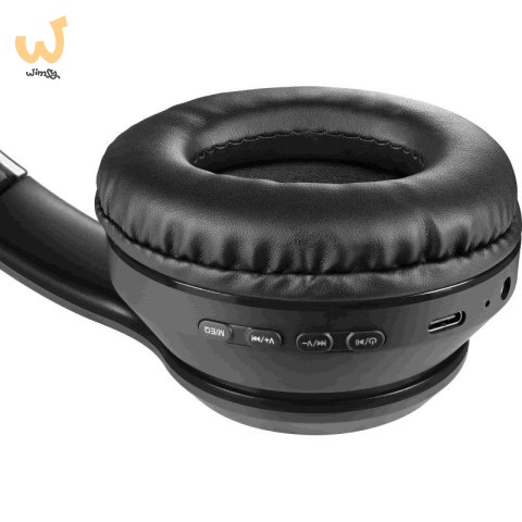 DEFENDER SŁUCHAWKI BLUETOOTH FREEMOTION B571 CZARNE LED DEFENDER SŁUCHAWKI BLUETOOTH FREEMOTION B571 CZARNE LED