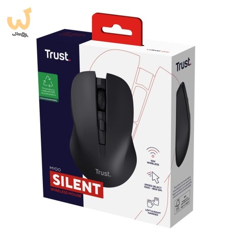 Mysz TRUST Mydo Silent wireless Black Mysz TRUST Mydo Silent wireless Black