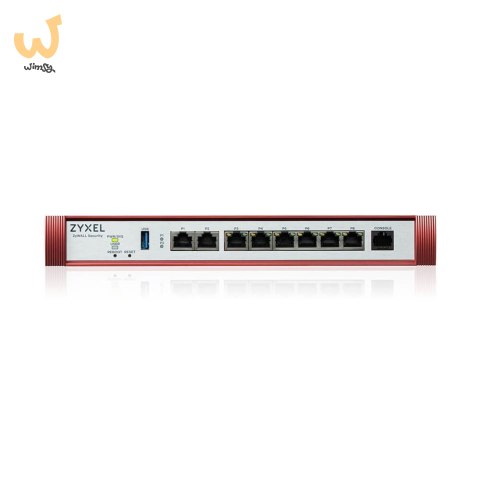 Firewall Zyxel USGFLEX200H 8xWAN/LAN SPI firewall: 6500 Mbps Max. IPsec VPN: 100 Firewall Zyxel USGFLEX200H 8xWAN/LAN SPI firewall: 6500 Mbps Max. IPsec VPN: 100
