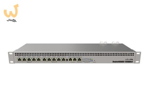 Router Mikrotik RB1100AHx4 (RB1100x4) Total Ethernet Ports:13; Architecture:ARM 32bit; CPU core:4 Router Mikrotik RB1100AHx4 (RB1100x4) Total Ethernet Ports:13; Architecture:ARM 32bit; CPU core:4