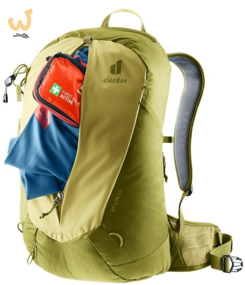 Plecak turystyczny Deuter AC Lite 23 linden-cactus Plecak turystyczny Deuter AC Lite 23 linden-cactus