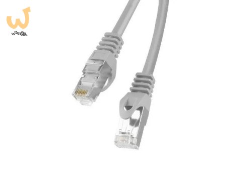 LANBERG PATCHCORD KAT.6 FTP 1M SZARY FLUKE PASSED LANBERG PATCHCORD KAT.6 FTP 1M SZARY FLUKE PASSED