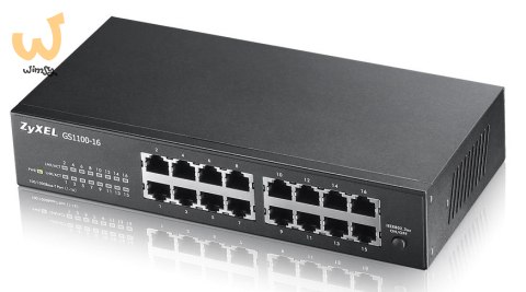 Switch Zyxel GS1100-16 16p Unmanaged Gigabit Switch Zyxel GS1100-16 16p Unmanaged Gigabit