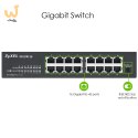 Switch Zyxel GS1100-16 16p Unmanaged Gigabit