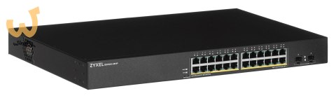Switch Zyxel GS1900-24HP 26p PoE (PoE+: 24;) 170W Managed Gigabit Switch Zyxel GS1900-24HP 26p PoE (PoE+: 24;) 170W Managed Gigabit