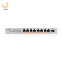 Switch Zyxel XMG-108HP 9p PoE (PoE++: 8) 100W Unmanaged Multigigabit