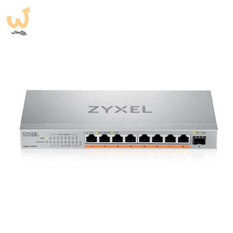 Switch Zyxel XMG-108HP 9p PoE (PoE++: 8) 100W Unmanaged Multigigabit Switch Zyxel XMG-108HP 9p PoE (PoE++: 8) 100W Unmanaged Multigigabit