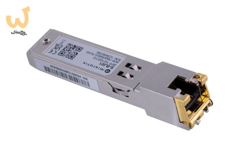 Wkładka SFP Mikrotik S-RJ01 1.25Gbps RJ45 100m Wkładka SFP Mikrotik S-RJ01 1.25Gbps RJ45 100m