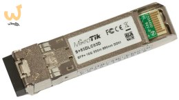 Wkładka SPF+ Mikrotik S+85DLC03D 1G / 10G Dual LC UPC MM 300m