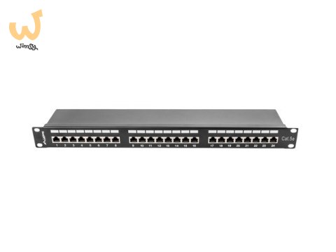 Patch panel Lanberg PPS5-1024-B (1U; kat. 5e; 24xRJ-45) Patch panel Lanberg PPS5-1024-B (1U; kat. 5e; 24xRJ-45)