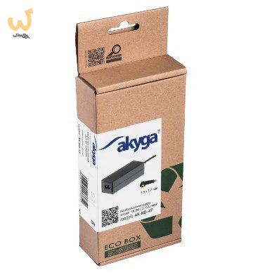 Zasilacz sieciowy Akyga AK-ND-47 do notebooka Acer, DELL, Packard Bell (19 V; 2,15 A; 40W; 5.5 mm x 1.7 mm) Zasilacz sieciowy Akyga AK-ND-47 do notebooka Acer, DELL, Packard Bell (19 V; 2,15 A; 40W; 5.5 mm x 1.7 mm)