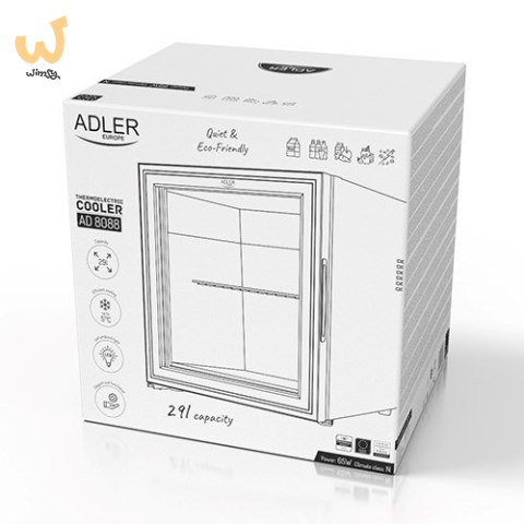 Chłodziarka termoelektryczna ADLER AD 8088 Chłodziarka termoelektryczna ADLER AD 8088
