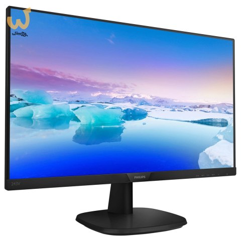 Monitor Philips 243V7QJABF/00 (23,8"; IPS/PLS; FullHD 1920x1080; DisplayPort, HDMI, VGA; kolor czarny) Monitor Philips 243V7QJABF/00 (23,8"; IPS/PLS; FullHD 1920x1080; DisplayPort, HDMI, VGA; kolor czarny)