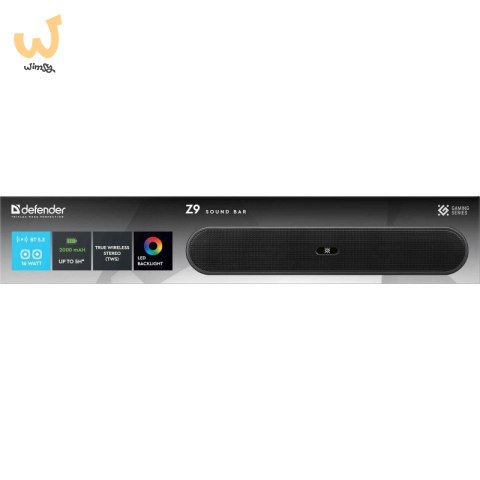 DEFENDER GŁOŚNIK SOUNDBAR Z9 16W LED BLUETOOTH DEFENDER GŁOŚNIK SOUNDBAR Z9 16W LED BLUETOOTH
