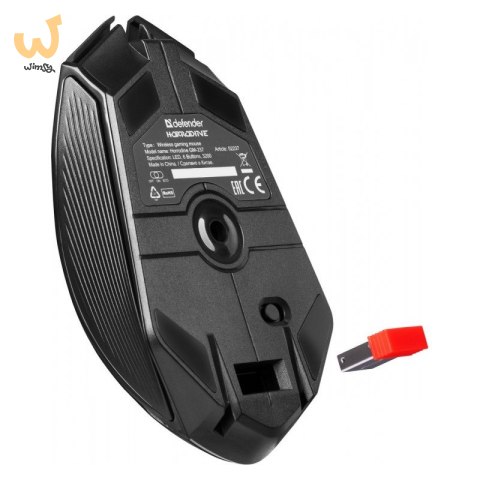DEFENDER MYSZ GM-237 HORRODINE RF 3200dpi 6P CZARNA DEFENDER MYSZ GM-237 HORRODINE RF 3200dpi 6P CZARNA